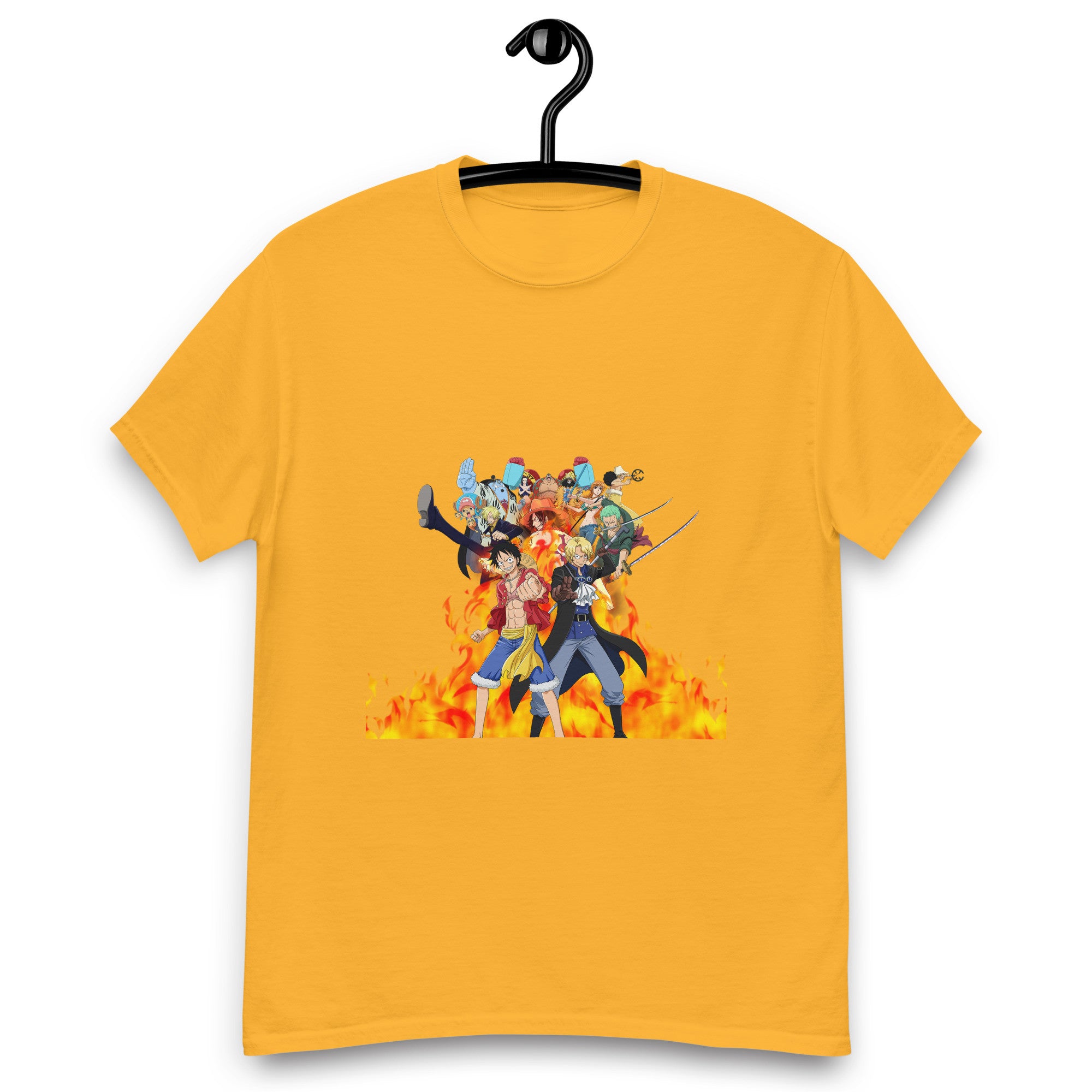 One Piece tees Monkey D. Luffy, Nami, Roronoa Zoro, Shanksn Anime Graphic Tshirt-26