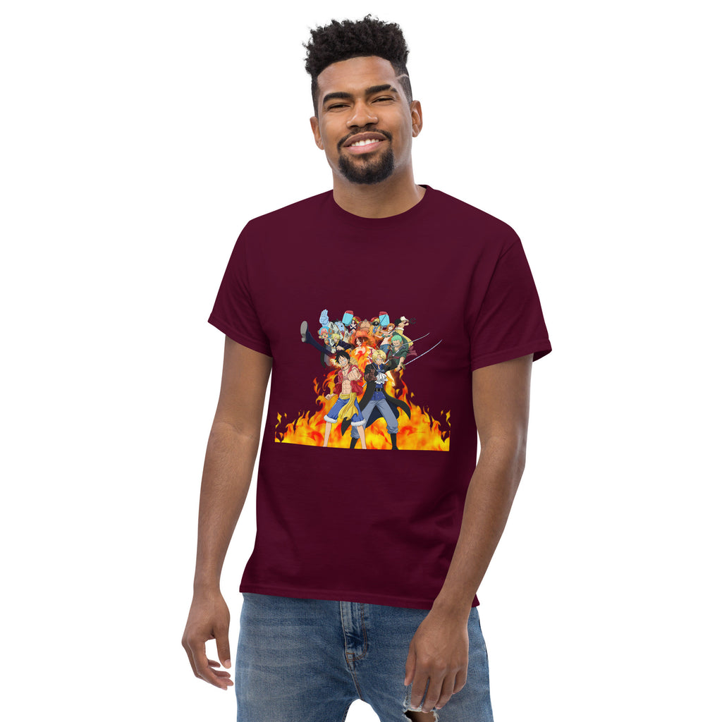 One Piece tees Monkey D. Luffy, Nami, Roronoa Zoro, Shanksn Anime Graphic Tshirt-36