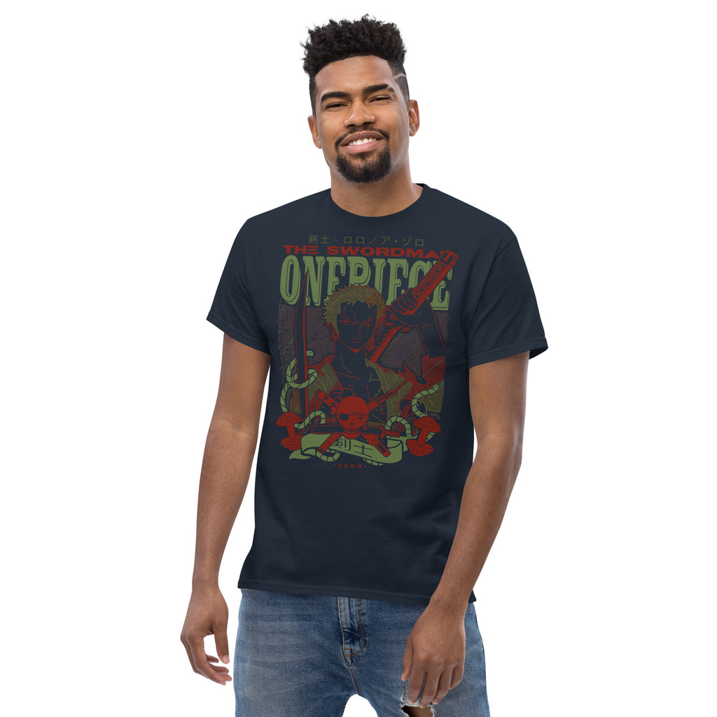One Piece Anime Tees | Roronoa Zoro T-Shirt | Roronoa Zoro Tees | Anime T-Shirt-9