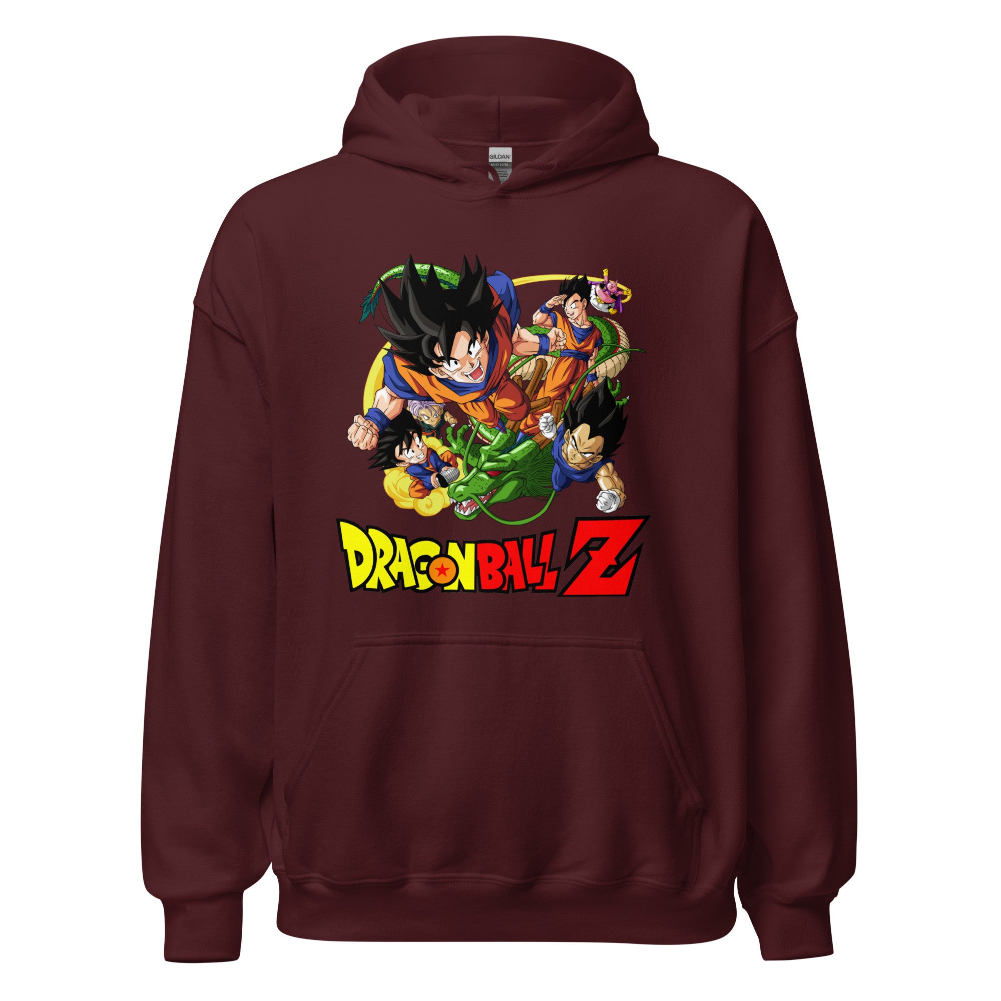 Dragon Ball Z Unisex Hoodie Goku, Vegeta, Gohan, Goten Graphic Anime Hoodie-34
