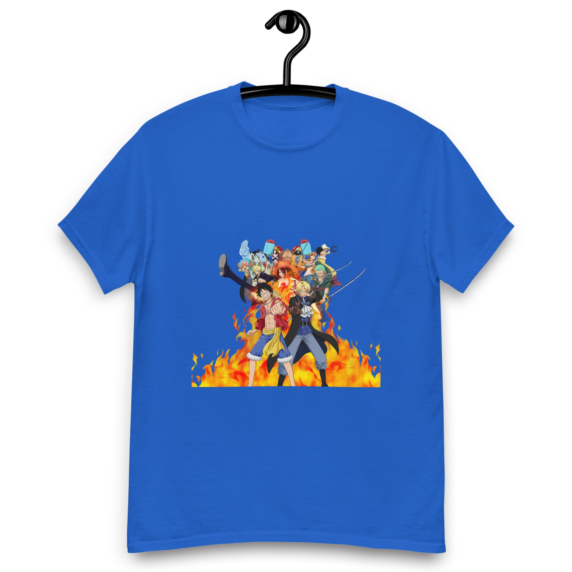 One Piece tees Monkey D. Luffy, Nami, Roronoa Zoro, Shanksn Anime Graphic Tshirt-17