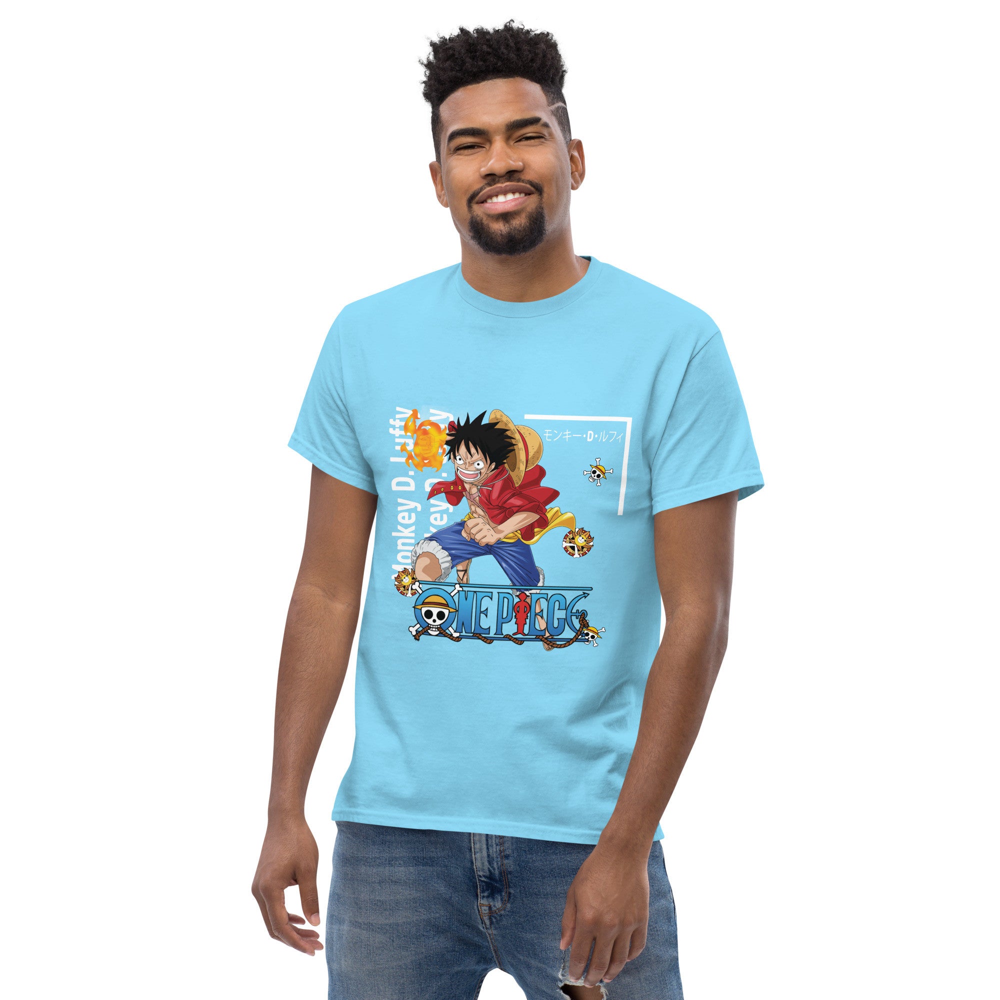 One Piece Anime Tees | Monkey D. Luffy T-Shirt | Luffy Tees | Anime T-Shirt-12
