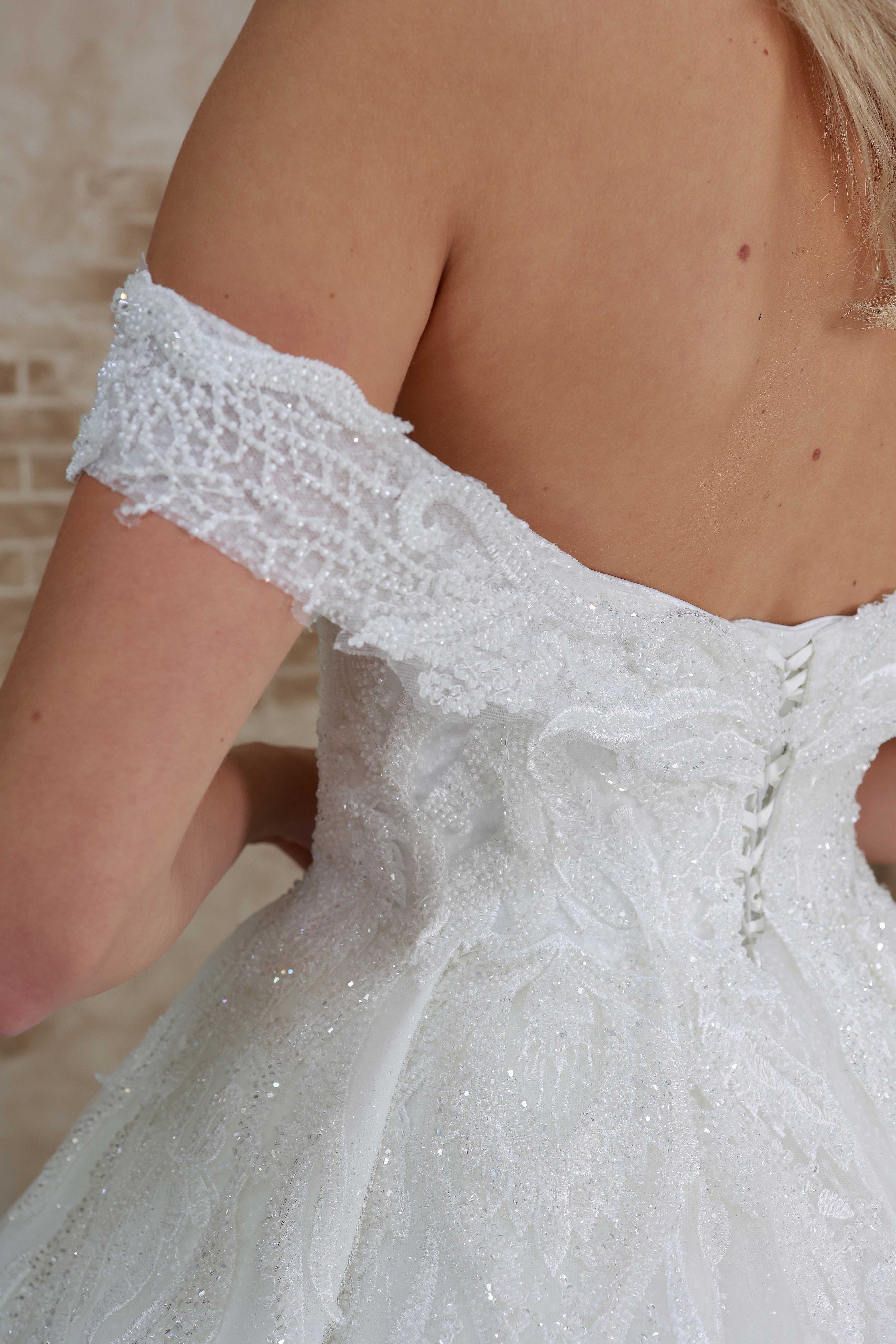 Meva a line wedding dress-4