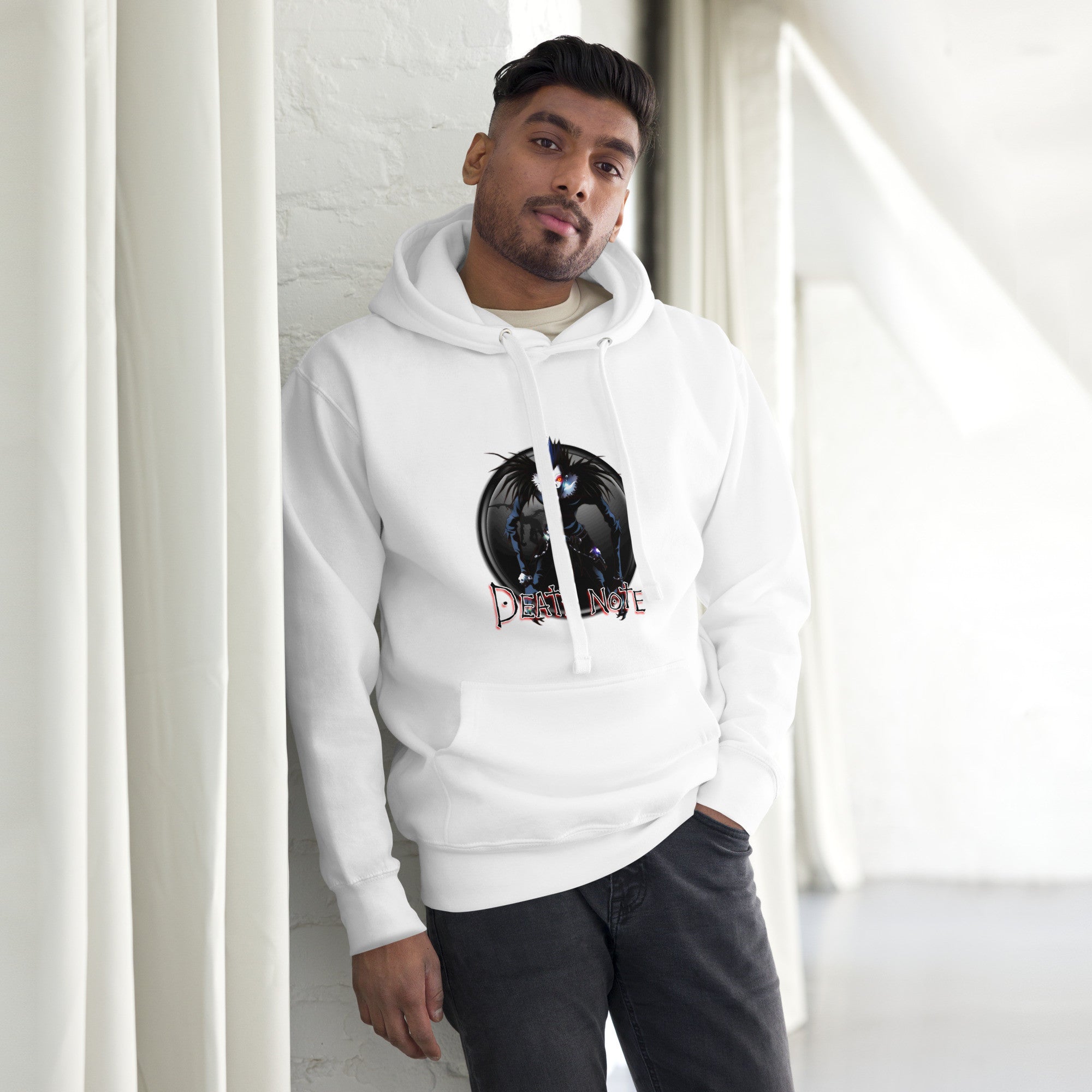 Death Note Unisex Hoodie Ryuk, Light Yagami, Misa Amane, L Anime Graphic Hoodie-3