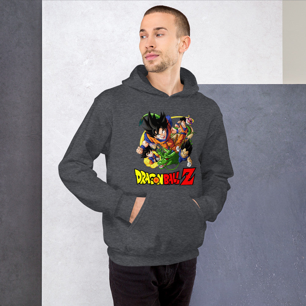Dragon Ball Z Unisex Hoodie Goku, Vegeta, Gohan, Goten Graphic Anime Hoodie-6