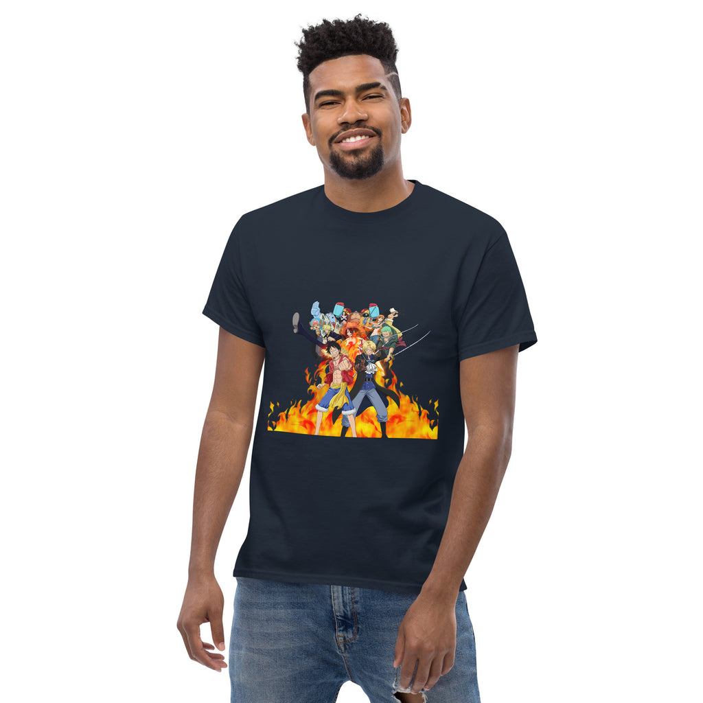 One Piece tees Monkey D. Luffy, Nami, Roronoa Zoro, Shanksn Anime Graphic Tshirt-30