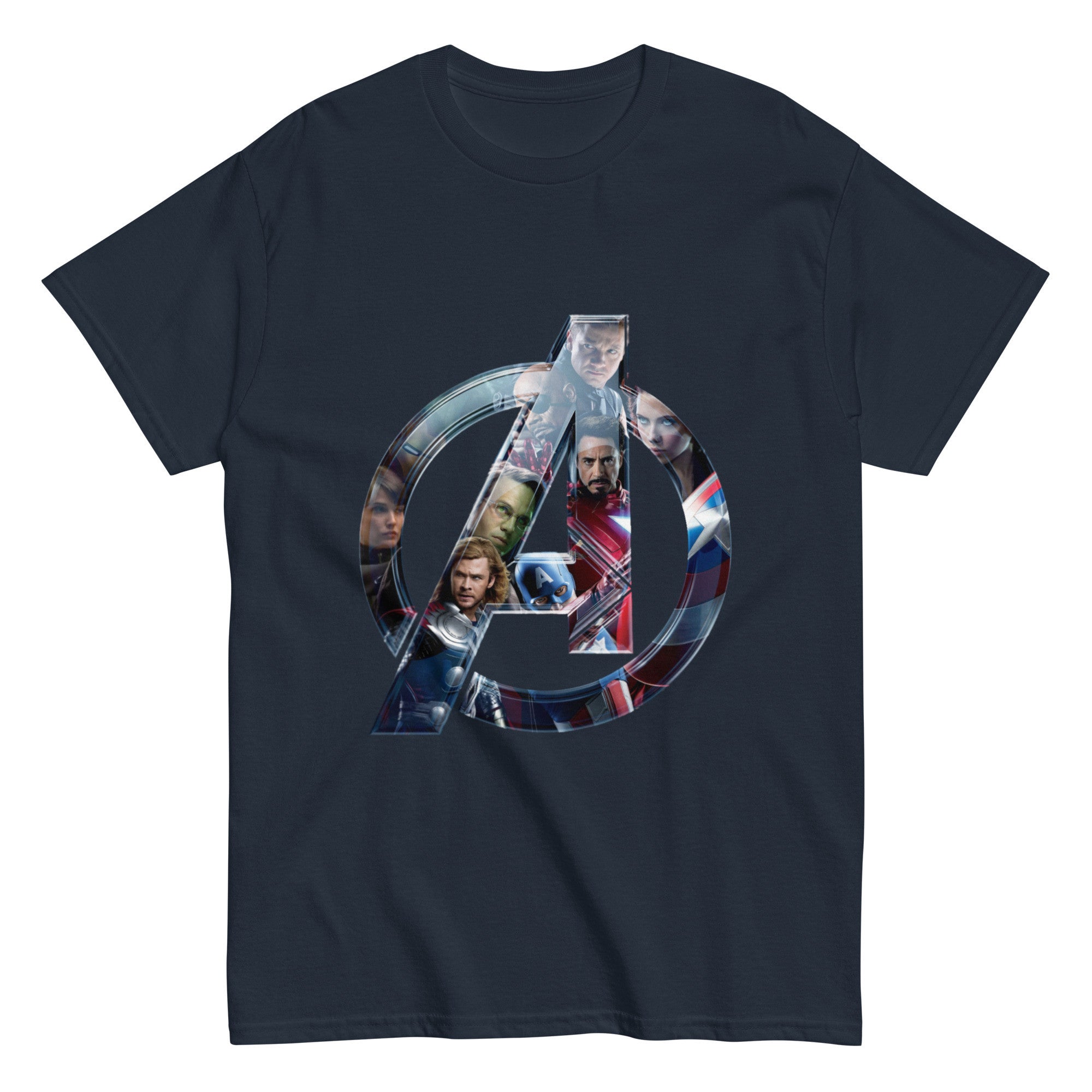 Avengers T-Shirts Marvel Iron Man, Captain America, Thor, Hulk, Black Widow Tees-29