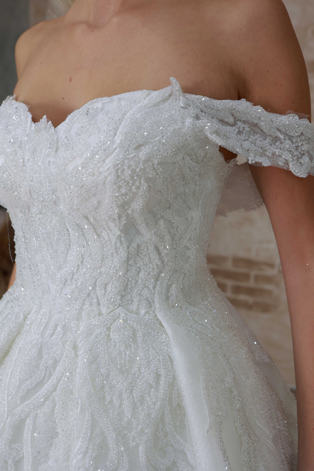 Meva a line wedding dress-2