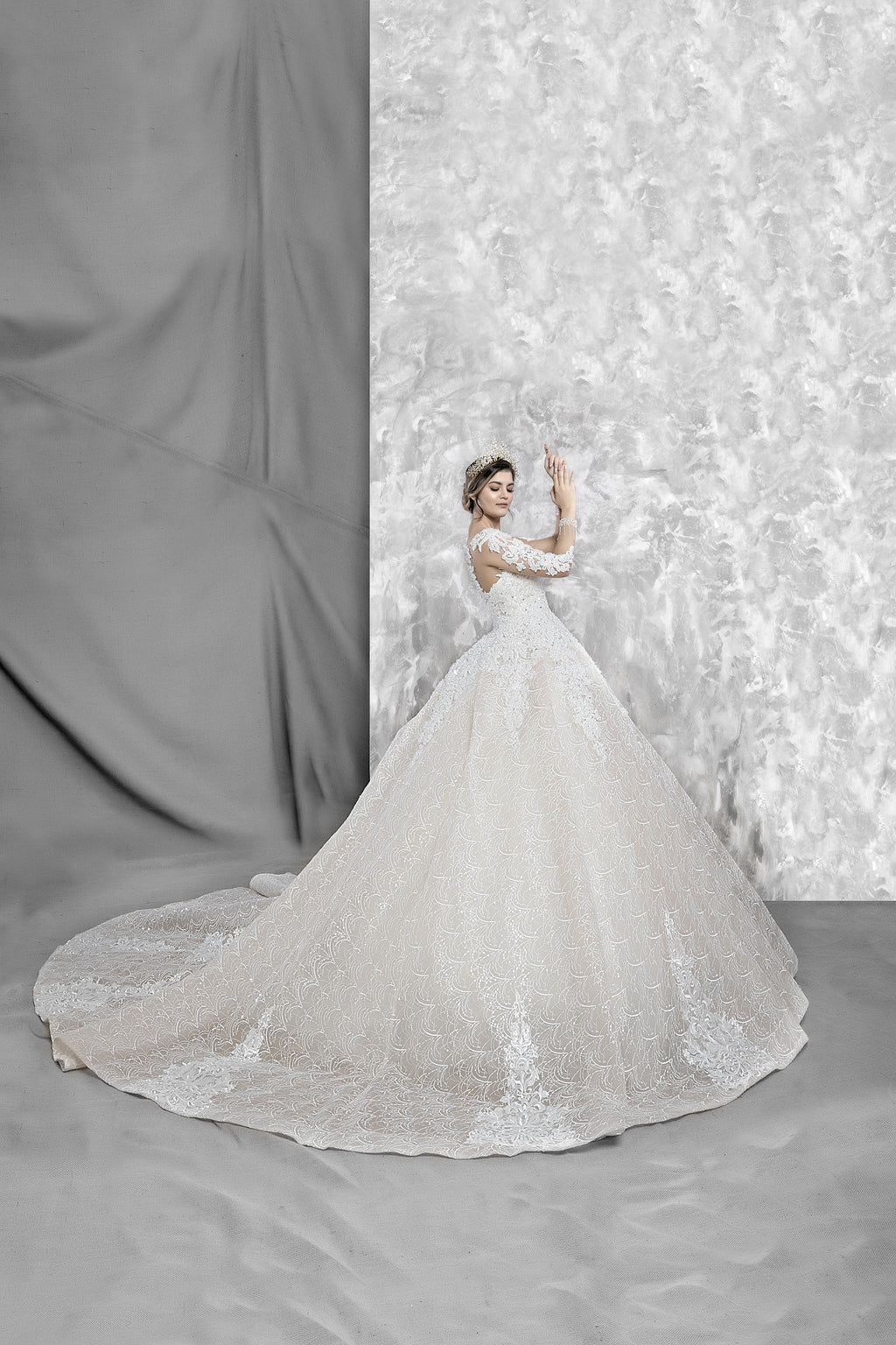 Cansu ballgown wedding dress-3