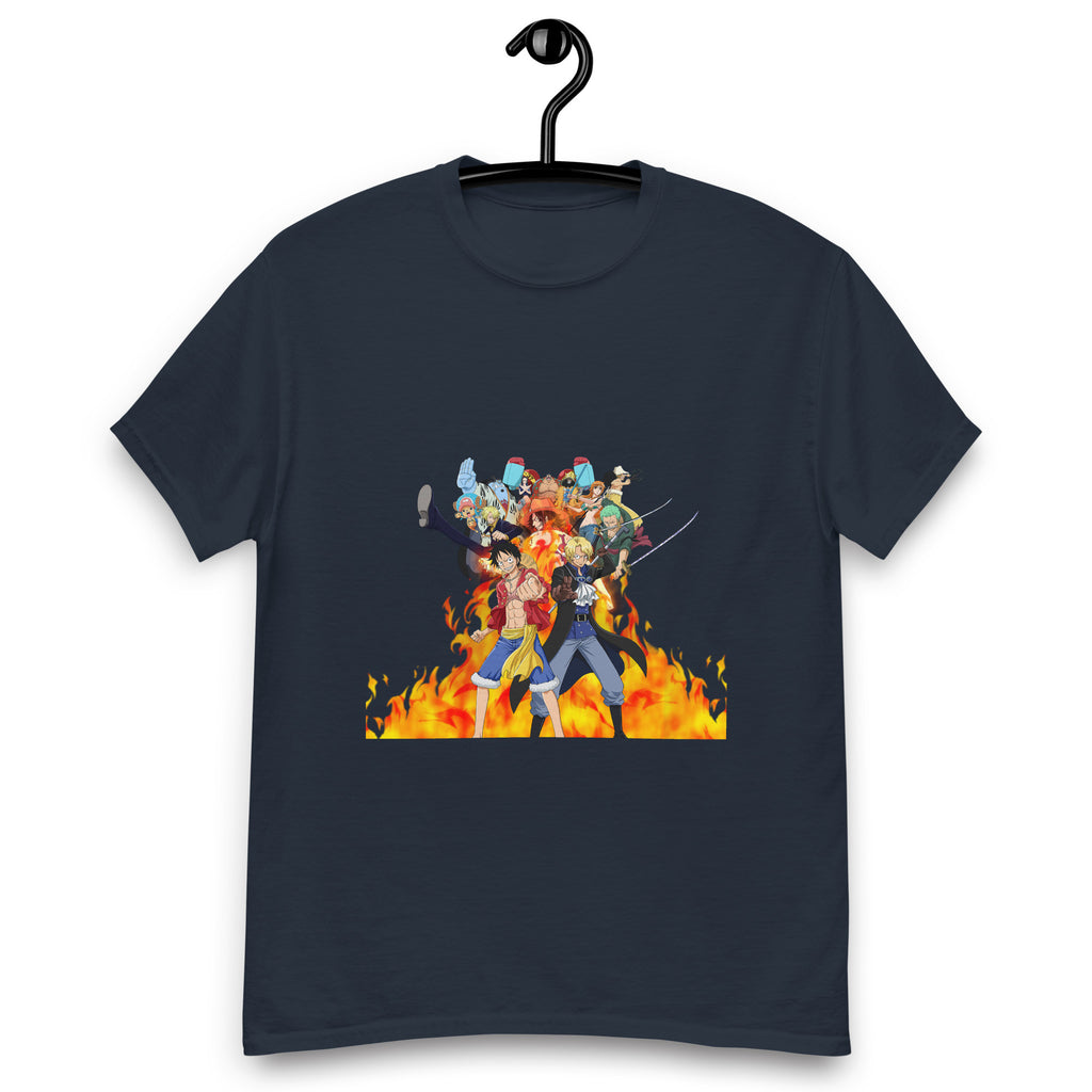 One Piece tees Monkey D. Luffy, Nami, Roronoa Zoro, Shanksn Anime Graphic Tshirt-32