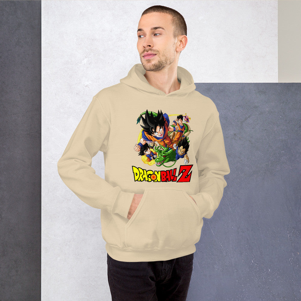 Dragon Ball Z Unisex Hoodie Goku, Vegeta, Gohan, Goten Graphic Anime Hoodie-24