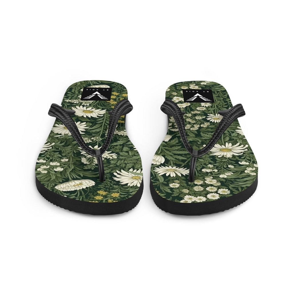 Forest Daisy Luxe Flip Flops
