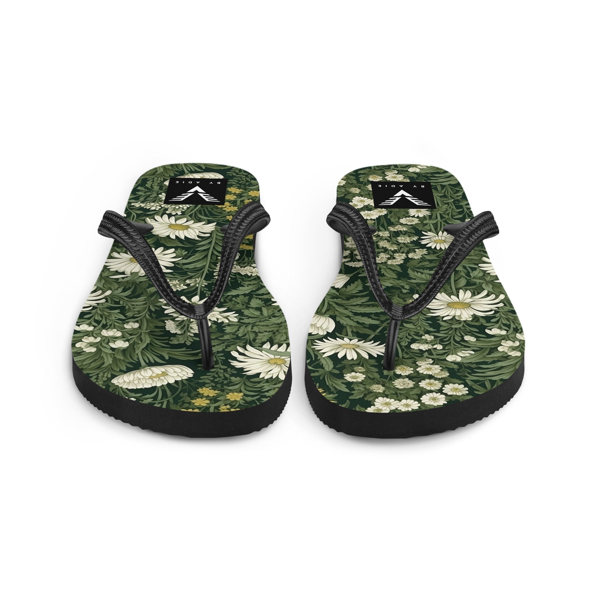 Forest Daisy Luxe Flip Flops