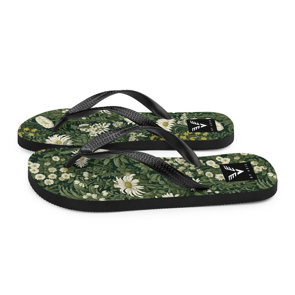 Forest Daisy Luxe Flip Flops