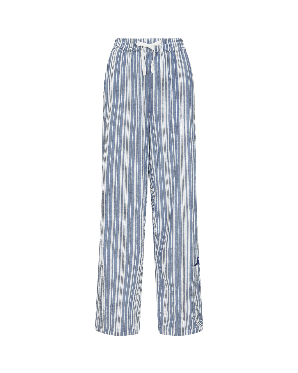 The Classic Trouser  - French Navy Stripe