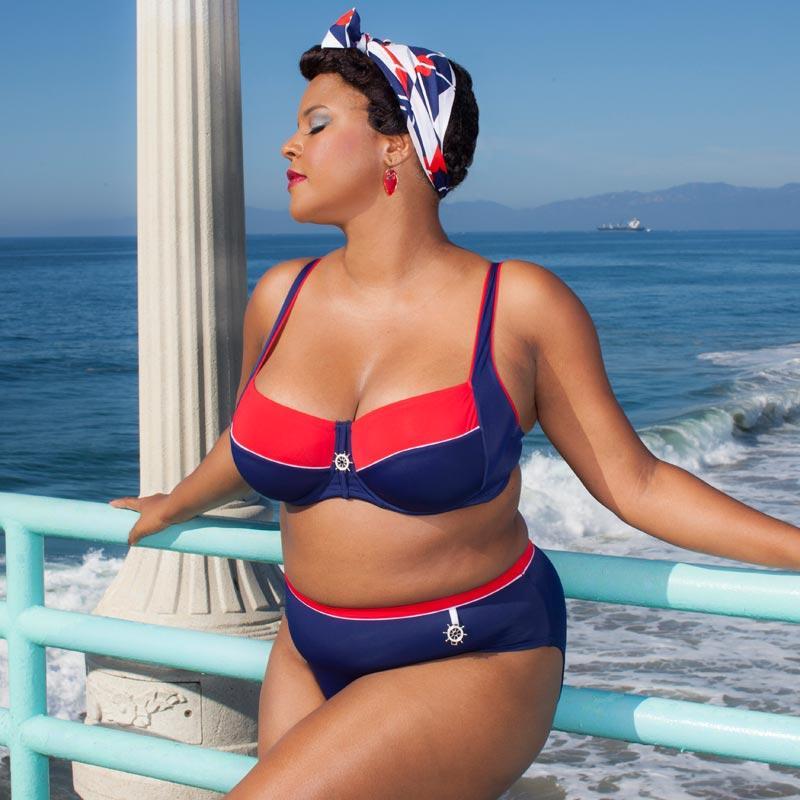 High Waist Bikini Bottom Lauma Swim Regatta-2