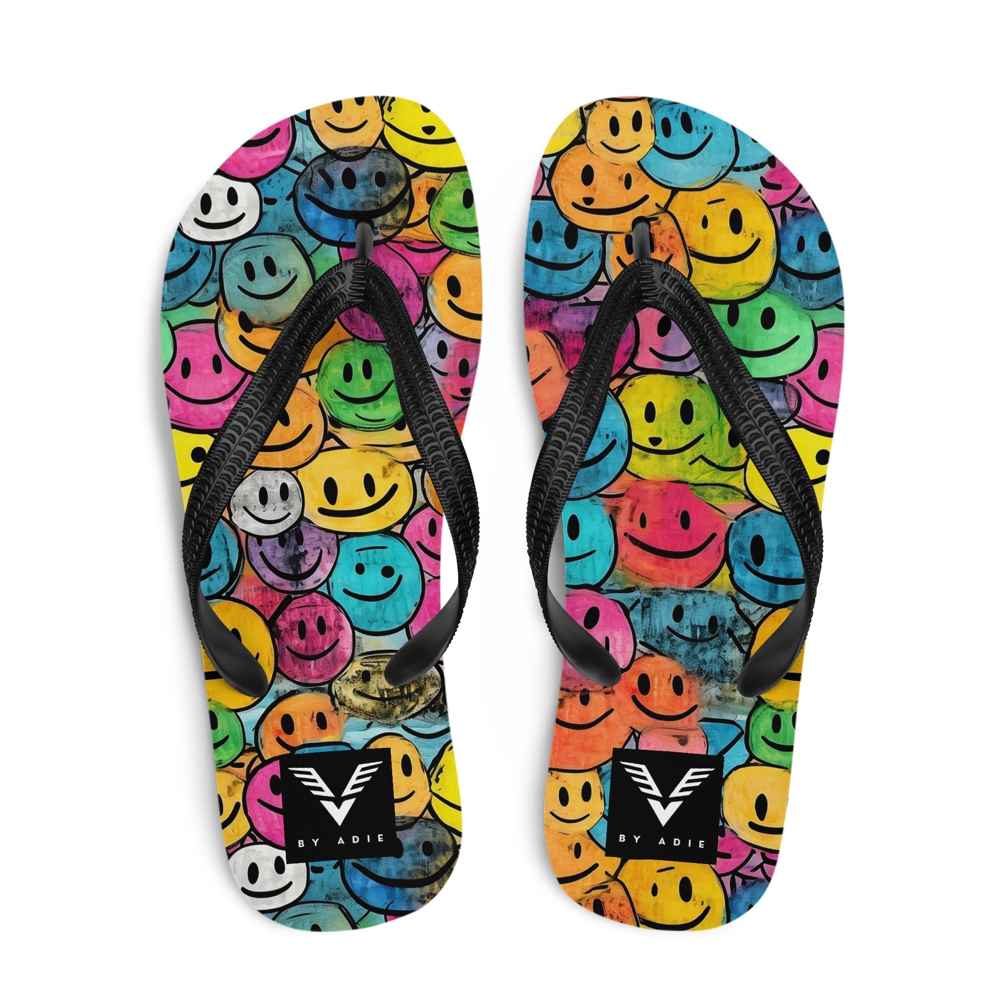 Happy Mood Signature Flip Flops