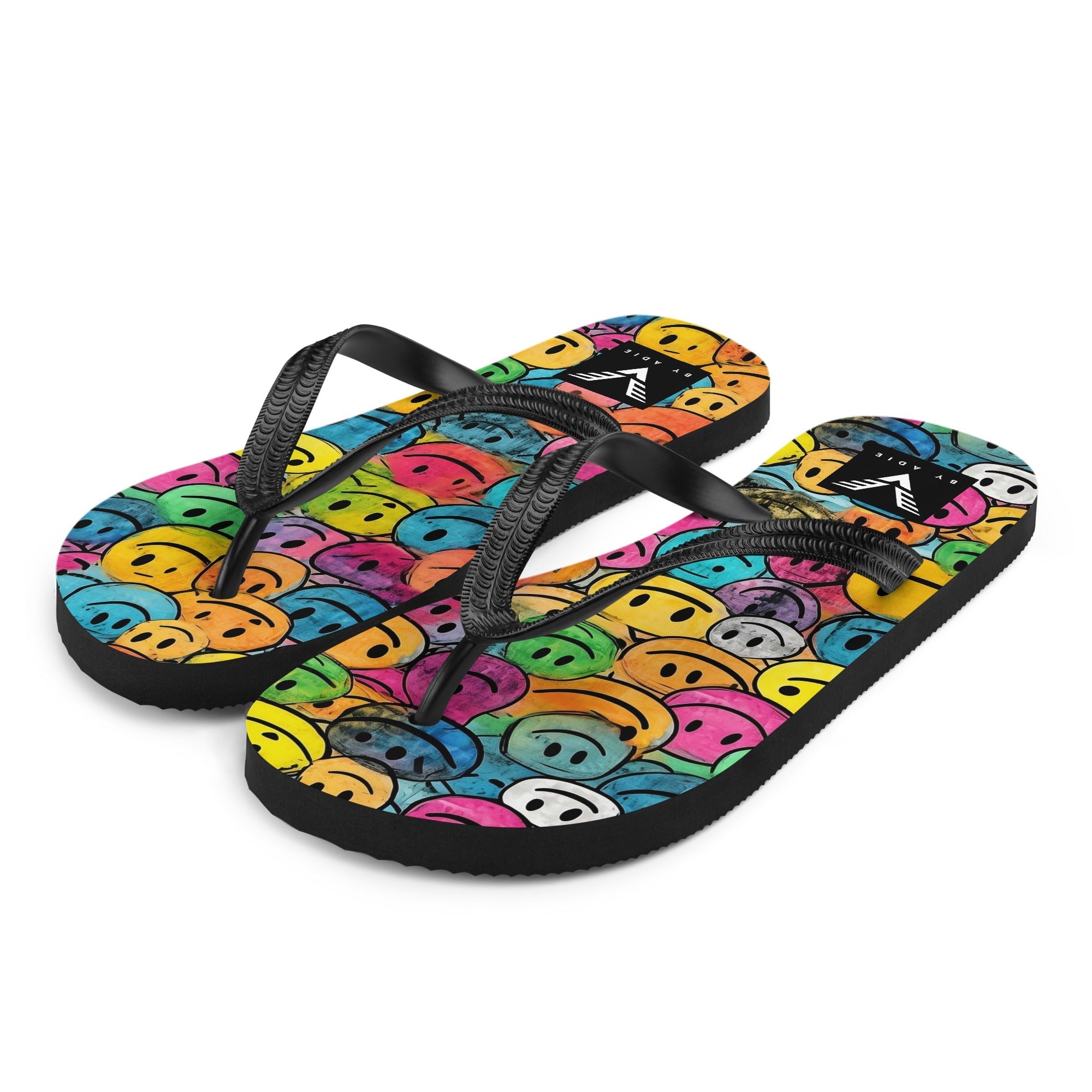 Happy Mood Signature Flip Flops