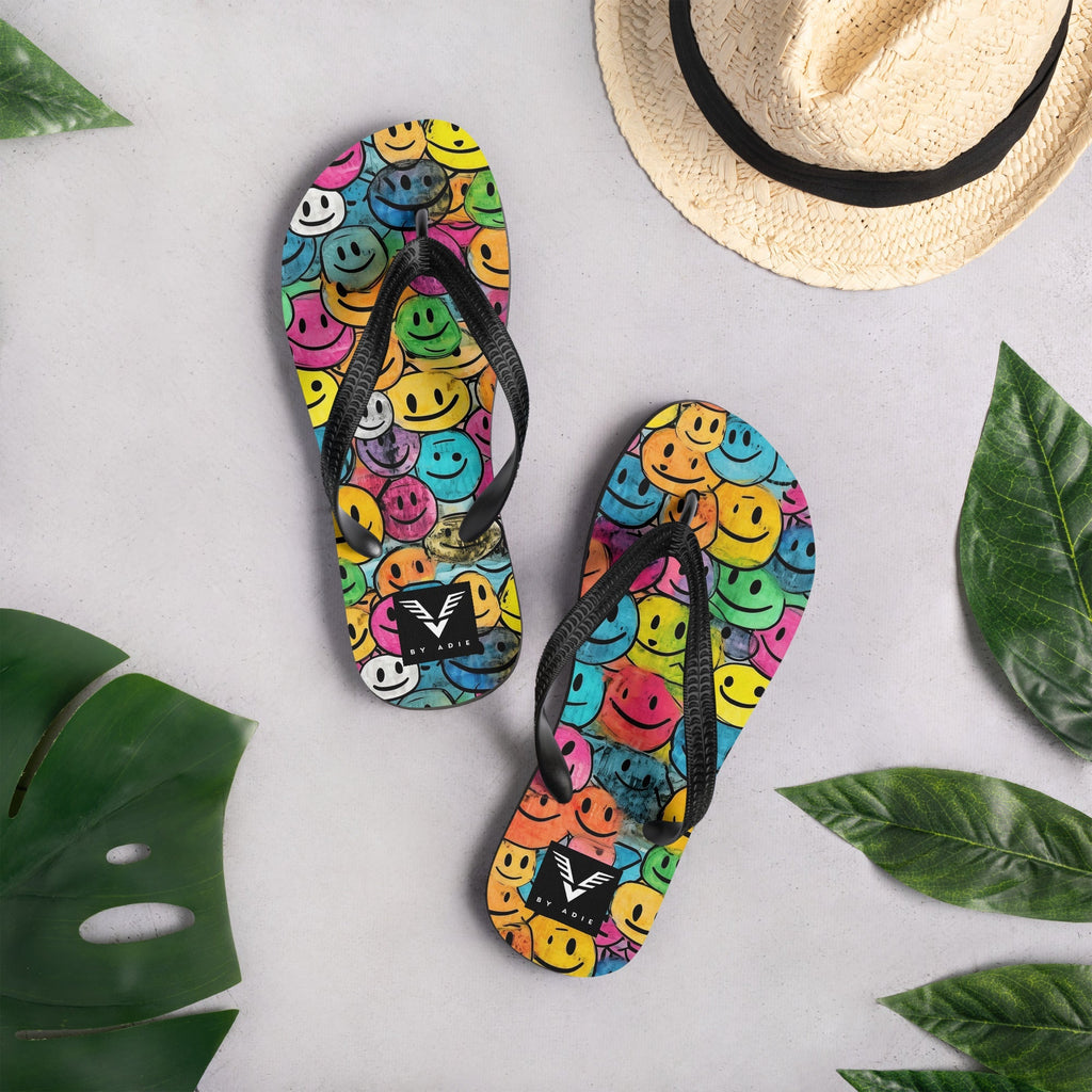 Happy Mood Signature Flip Flops