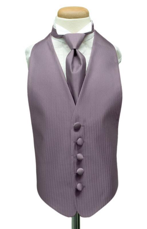 Herringbone Kids Tuxedo Vest-23