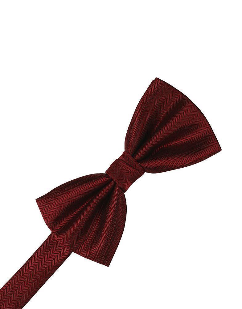 Herringbone Bow Tie-10