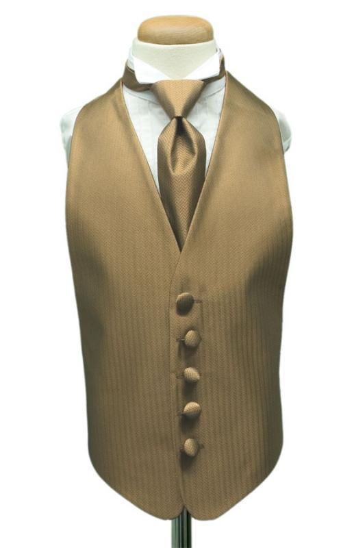 Herringbone Kids Tuxedo Vest-7