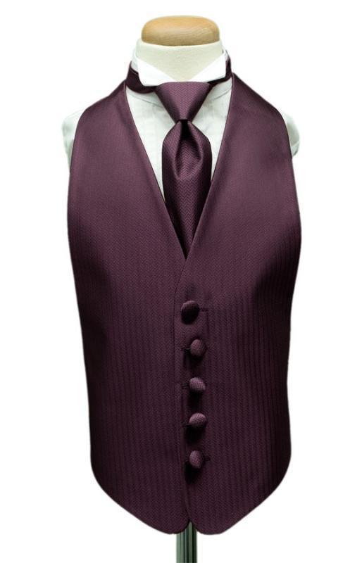 Herringbone Kids Tuxedo Vest 2-25
