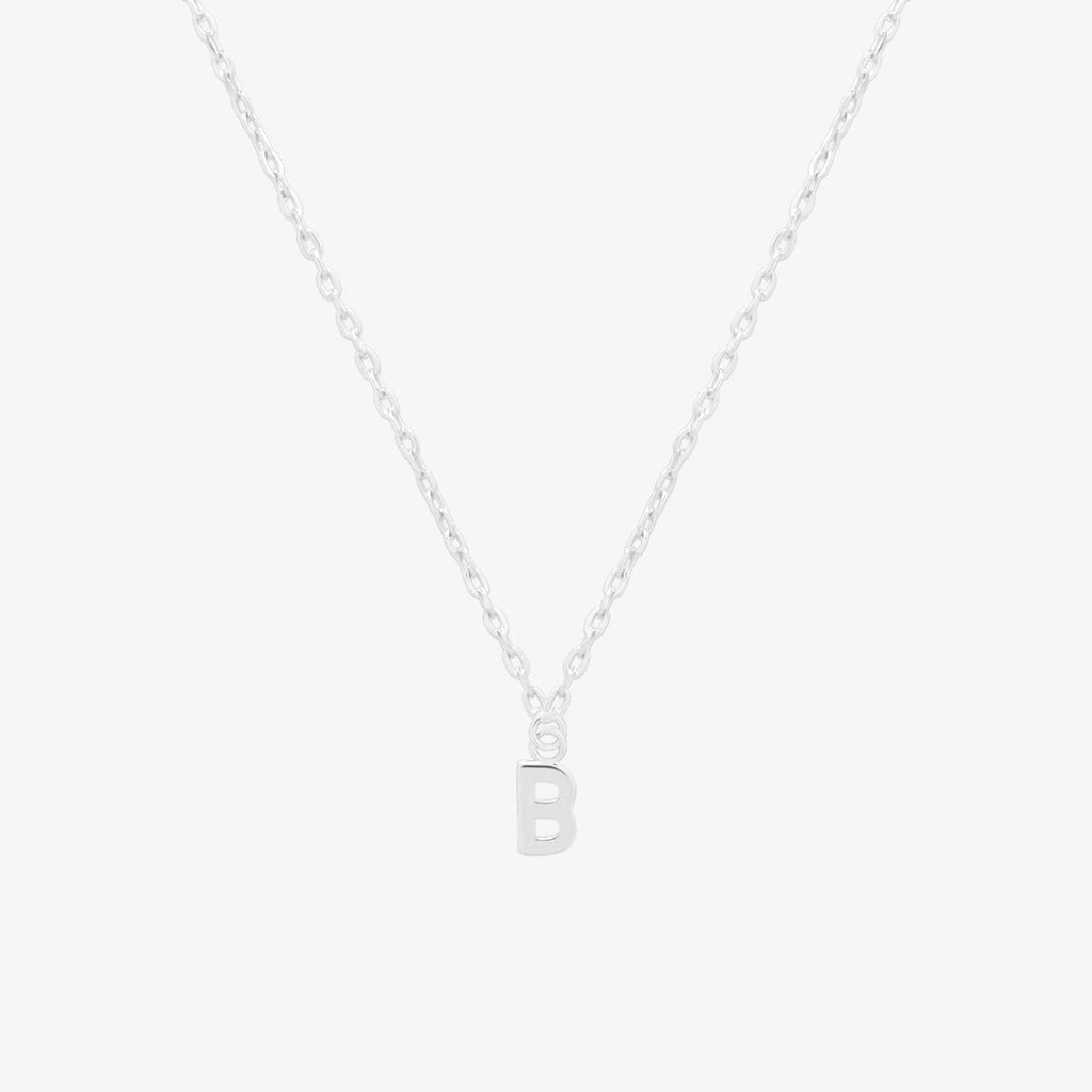 Classic Initial Pendant Necklace (50cm)-27