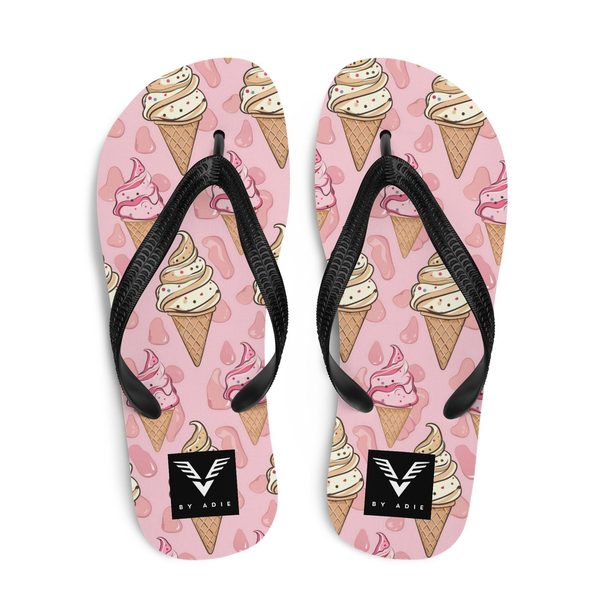 Ice Cream Dream Flip Flops
