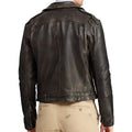 Men’s Iconic Cowhide Leather Biker Motorcycle Jacket