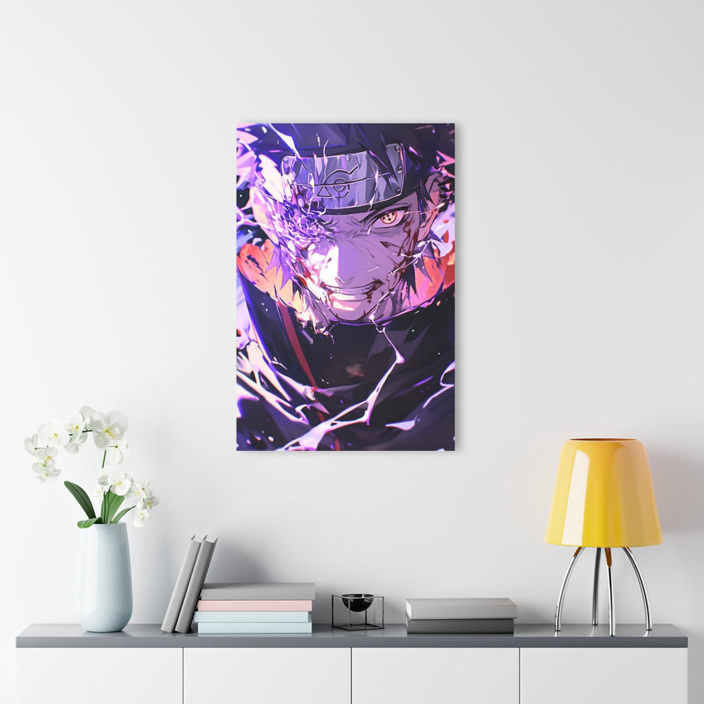 ColorFlow | Shadow Lightning Avenger Anime Metal Wall Art | Cursed Power Manga Inspired Decor-3