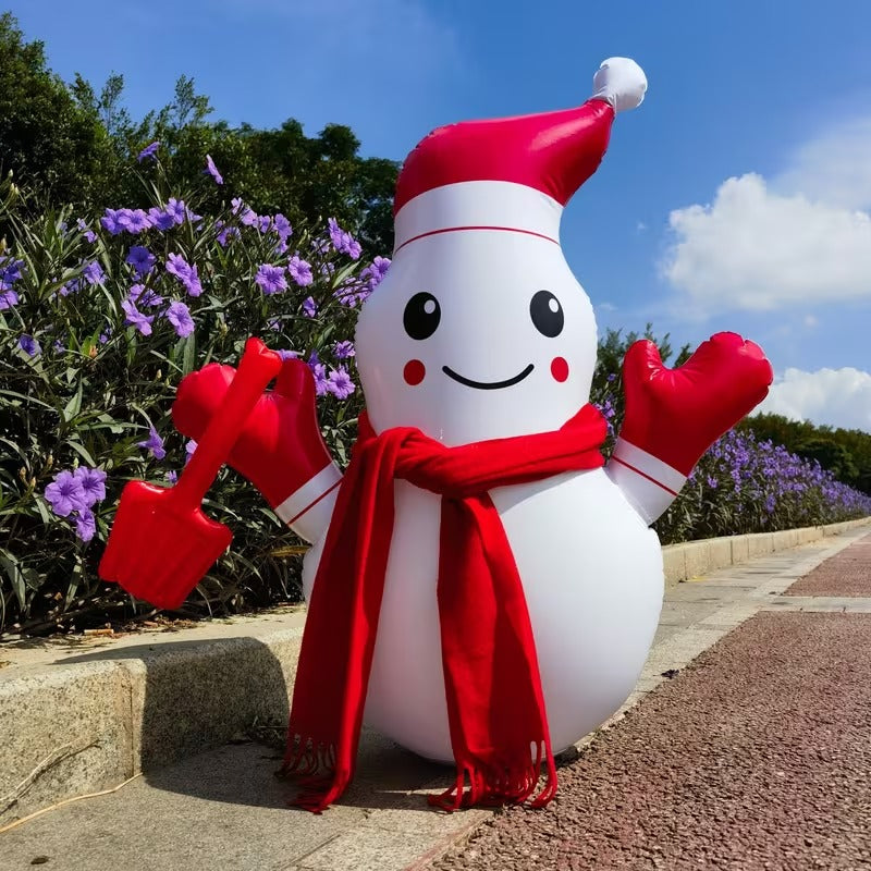 Classic Inflatable Christmas Snowman Decoration