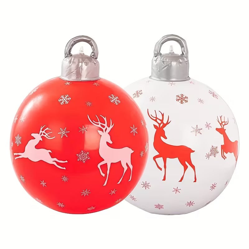 Large Inflatable Christmas Balloons (2pcs)