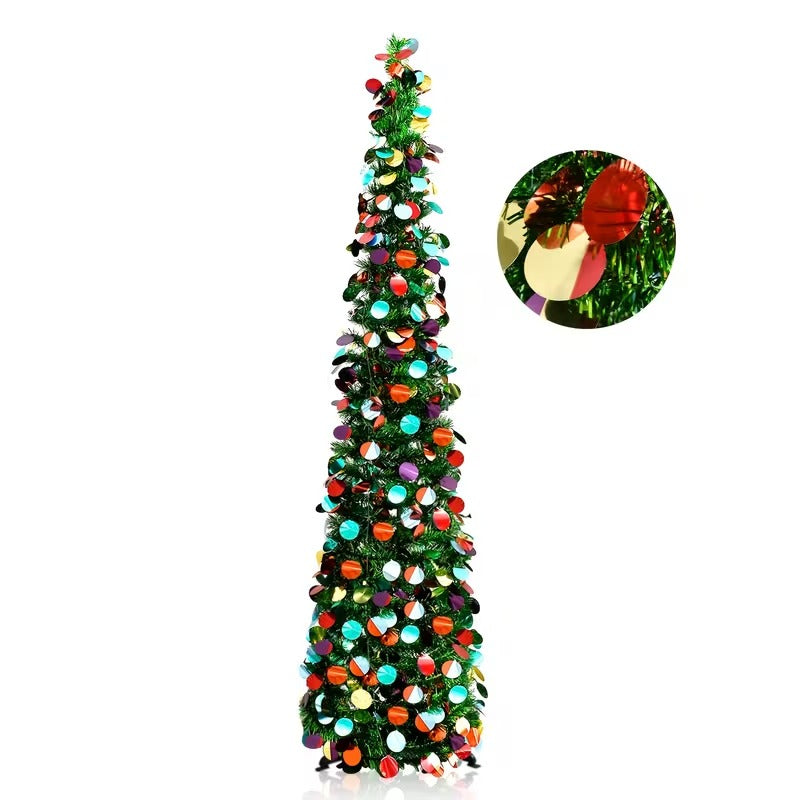 Pop-Up Sequin Christmas Tree