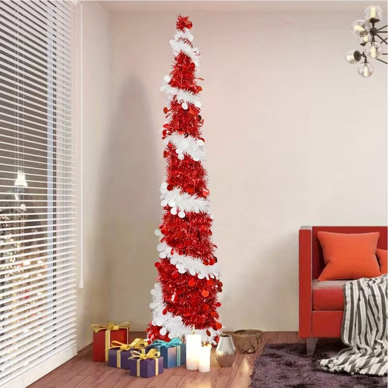 Pop-Up Pre-Lit Christmas Tree