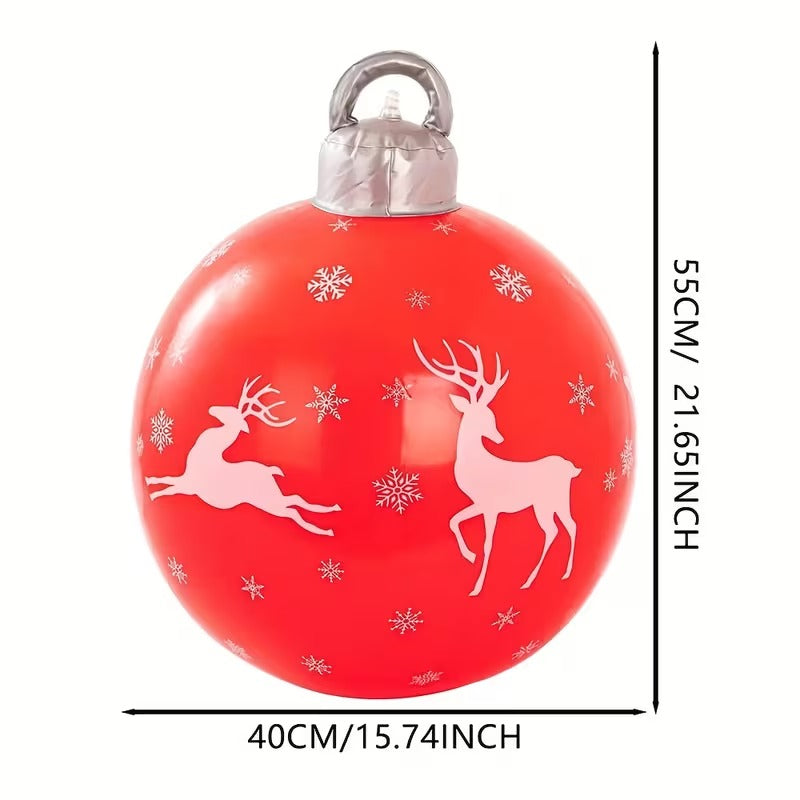 Large Inflatable Christmas Balloons (2pcs)