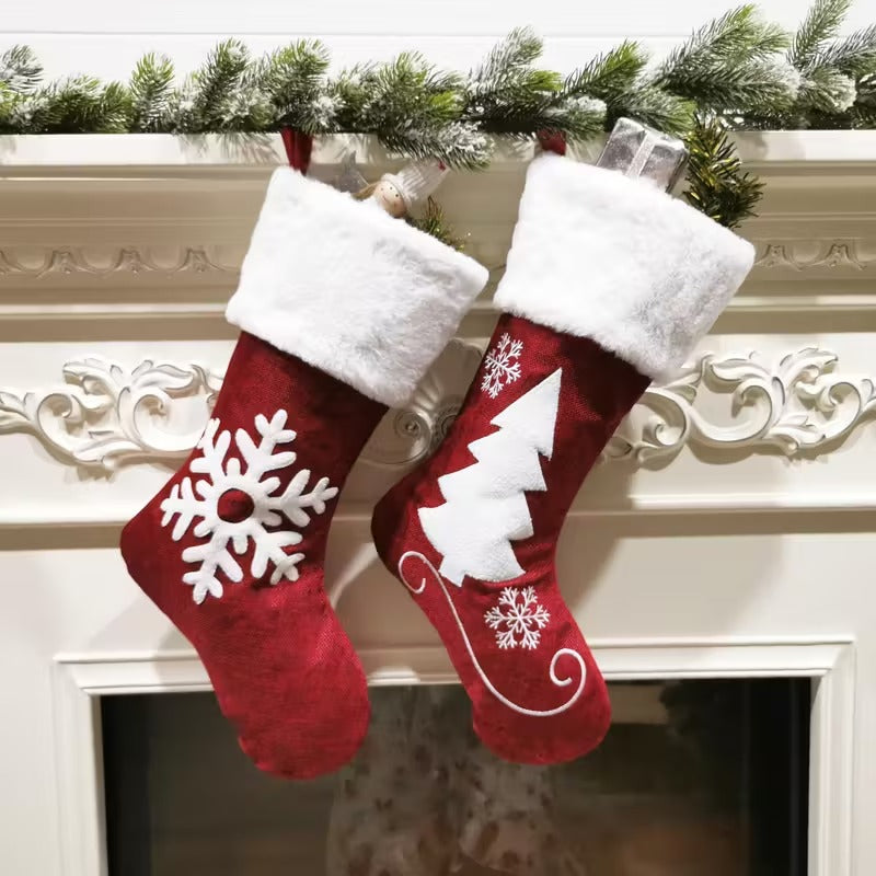 Christmas Stocking Pendant Set (4pcs)