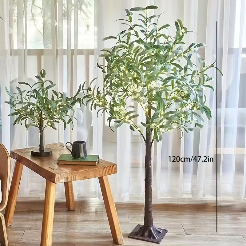 Christmas LED Lighted Artificial Green Tree