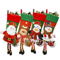 Christmas Stocking Set Holiday Decorations (4pcs)