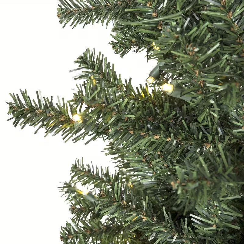Pre-Installed Lighted Christmas Tree
