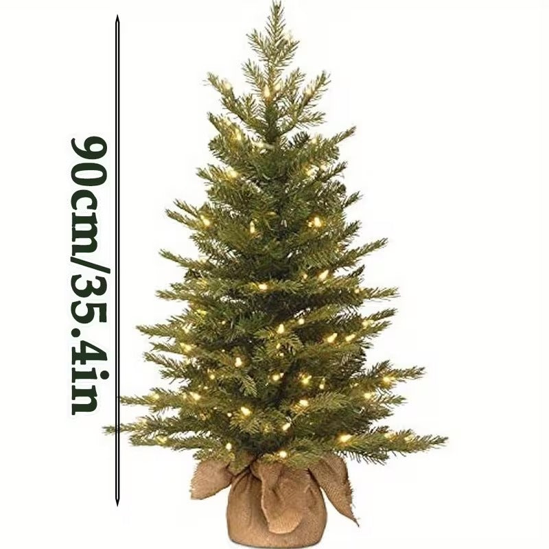 Pre-Lit Nordic Mini Christmas Tree