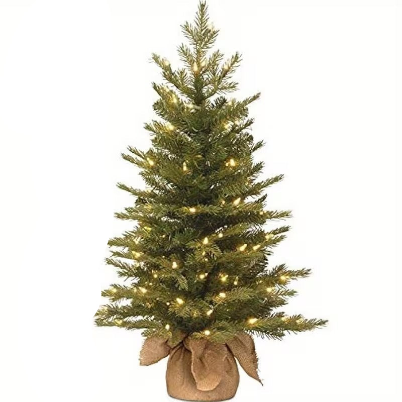Pre-Lit Nordic Mini Christmas Tree