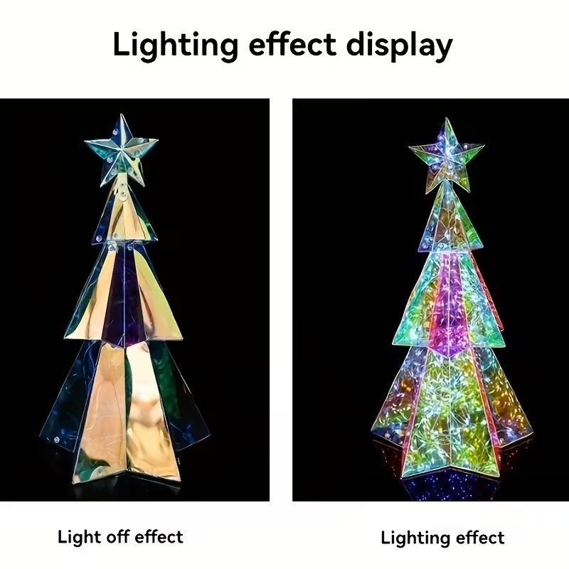 Transparent LED Glowing Christmas Tree