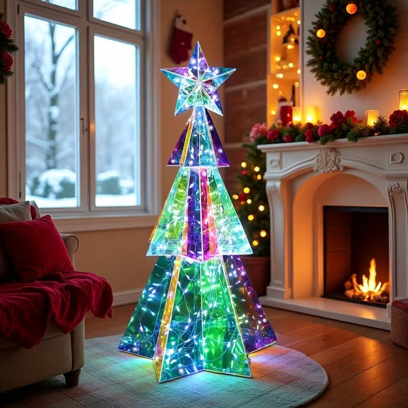 Transparent LED Glowing Christmas Tree