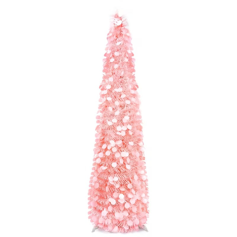 Pink Pop-Up Christmas Tree