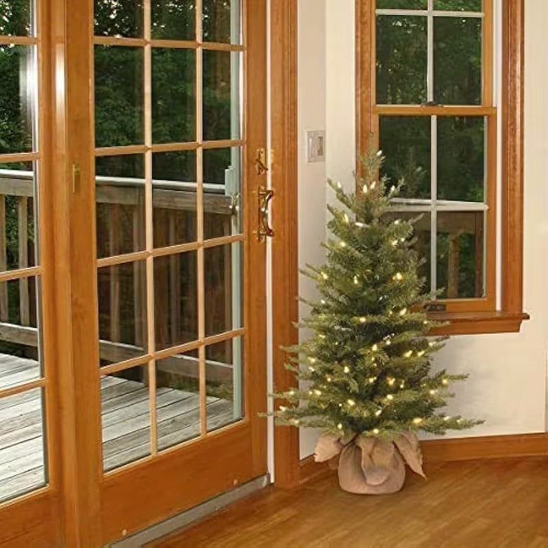 Pre-Lit Nordic Mini Christmas Tree