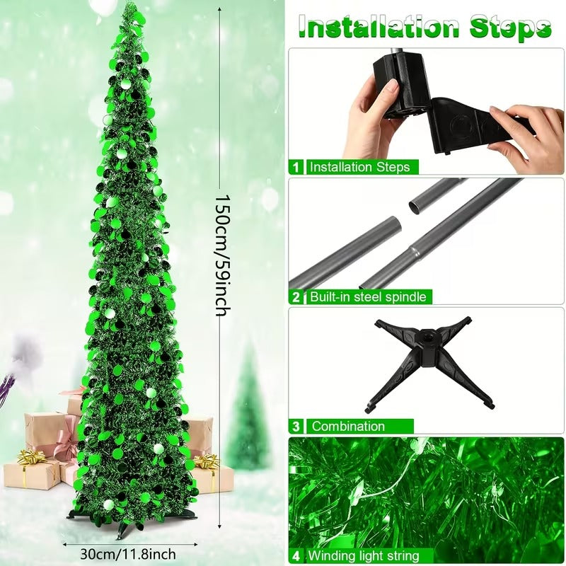 Pop-Up Wedding Pencil Christmas Tree