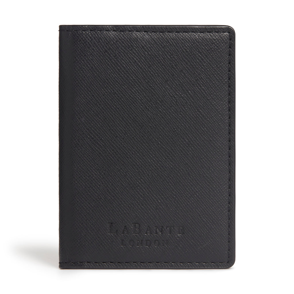 Nutcombe Black Passport Holder & Credit Card holder Gift Box