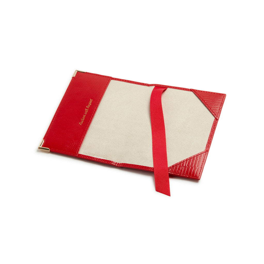 Nutcombe Red Passport Holder & Credit Card holder Gift Box