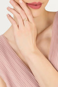 Initial Ring Gold P